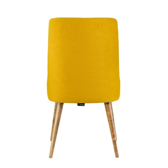 Stul Samwood Everest Orange, fıstıq ağacı, narıncı, 93x53 sm