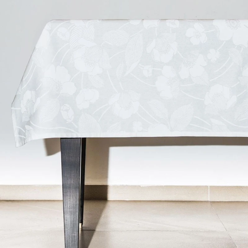 Скатерть Hom-me прямоугольная, 135х170 см, хлопок, Белый Скатерть Hom-me прямоугольная, 135х170 см, хлопок, Белый