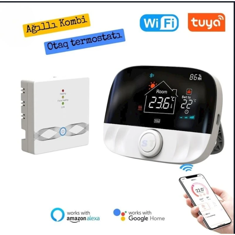 Умный термостат WT203 Wi-Fi