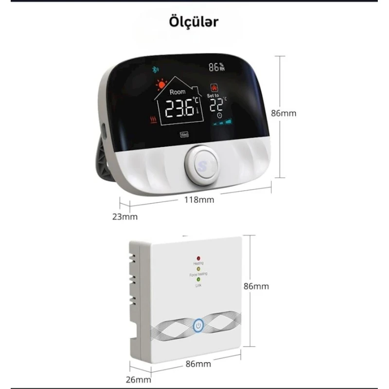 Умный термостат WT203 Wi-Fi