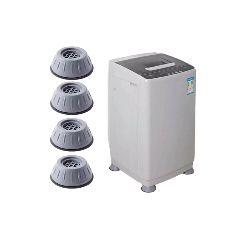 Антивибрационные подставки для стиральной машины, 10x10x4 см, 4 шт