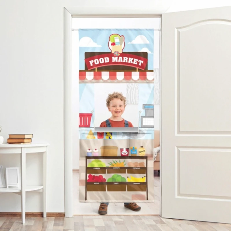 Игра в магазин Wilton Bradley Pop Up Play Town Food Market, 170x68 см, 3+ лет Игра в магазин Wilton Bradley Pop Up Play Town Food Market, 170x68 см, 3+ лет