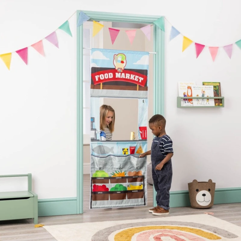 Игра в магазин Wilton Bradley Pop Up Play Town Food Market, 170x68 см, 3+ лет Игра в магазин Wilton Bradley Pop Up Play Town Food Market, 170x68 см, 3+ лет