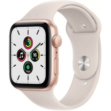 Ağıllı-saat Apple Watch SE GPS 44mm Gold Aluminum Case with Starlight Sport Band (MKQ53LL/A)