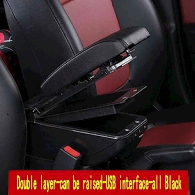 Avtomobil üçün qol dayağı Lada Niva üçün qara