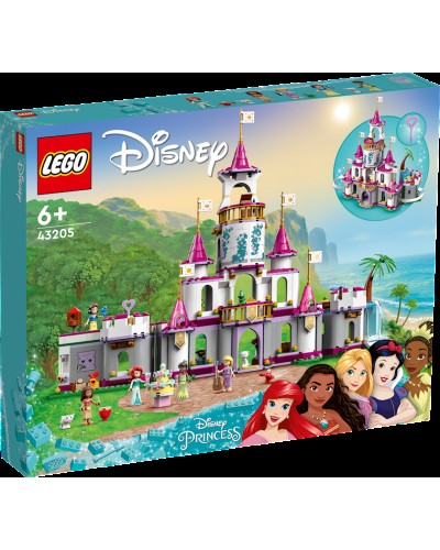 Konstruktor LEGO Disney Princess Ultimate Adventure Castle 43205, 6+ yaş, 698 hissə