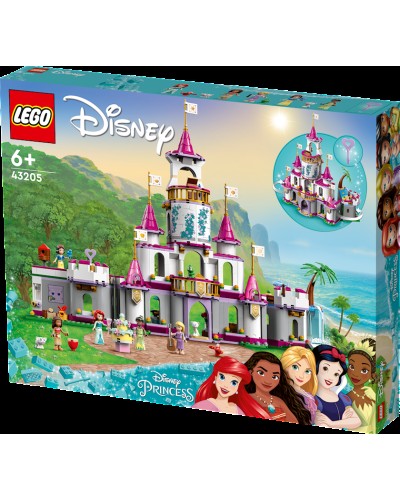 Konstruktor LEGO Disney Princess Ultimate Adventure Castle 43205, 6+ yaş, 698 hissə