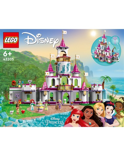 Konstruktor LEGO Disney Princess Ultimate Adventure Castle 43205, 6+ yaş, 698 hissə