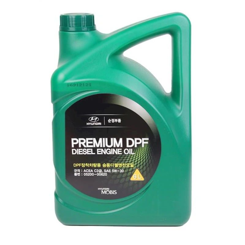 Моторное масло Mobis Hyundai/Kia DPF Premium Diesel 5W-30 6 л