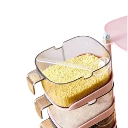 Органайзер для специй UM001001078, 30x20x6 см, розовый, 4 шт