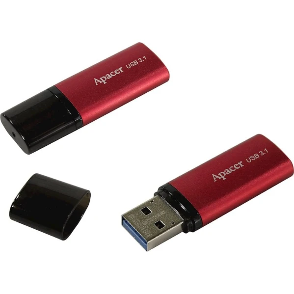 Флешка Apacer USB 3.1 Gen1 AH25B Red 128 GB Флешка Apacer USB 3.1 Gen1 AH25B Red 128 GB
