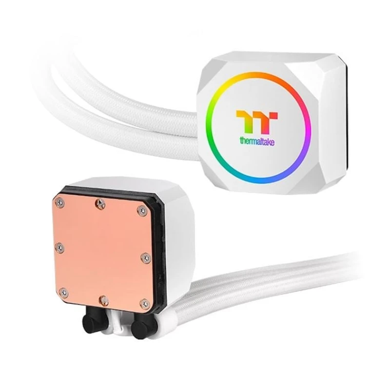 Система водного охлаждения для процессора Thermaltake TH420 ARGB Sync All-In-One Liquid Cooler Snow Edition (CL-W369-PL14SW-A)