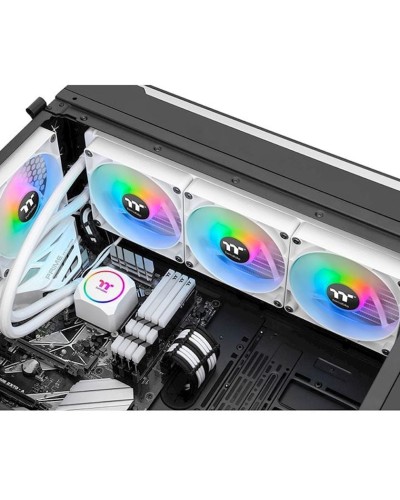 Su soyutma sistemi prosessor üçün Thermaltake TH420 ARGB Sync All-In-One Liquid Cooler Snow Edition (CL-W369-PL14SW-A)