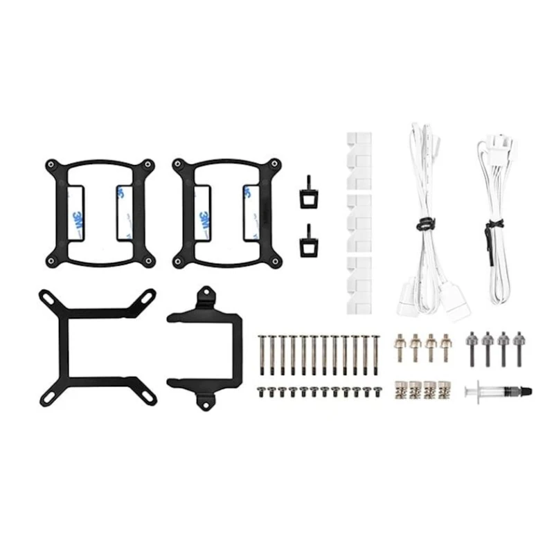 Система водного охлаждения для процессора Thermaltake TH420 ARGB Sync All-In-One Liquid Cooler Snow Edition (CL-W369-PL14SW-A)