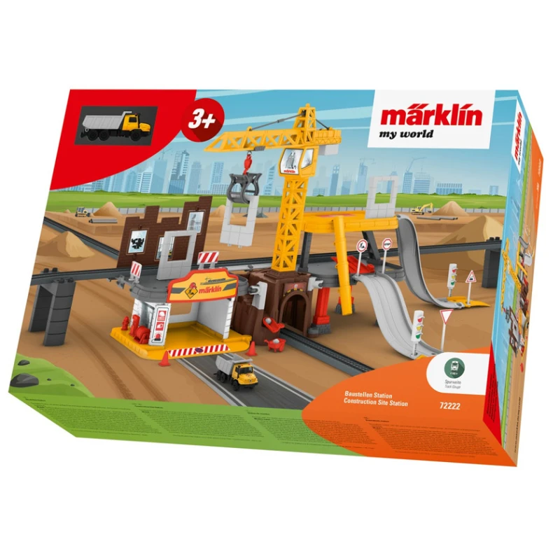 Блочный конструктор Marklin My World Construction Station, разноцветный, 3+ лет Блочный конструктор Marklin My World Construction Station, разноцветный, 3+ лет