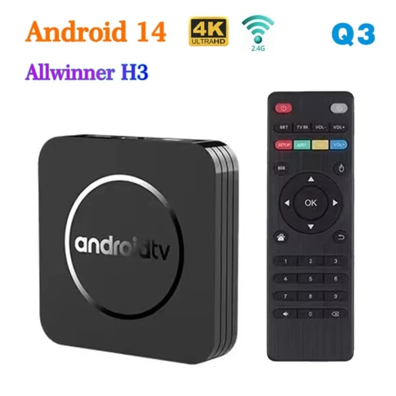 Q3 Android 14.0 TV Box 8K Set Top Box Allwinner H3 HD 6K Fast 2.4G Wifi Google Assistant Youtube Smart Streaming 4K Media Player 8/128 4ConTvTuner Q3 Android 14.0 TV Box 8K Set Top Box Allwinner H3 HD 6K Fast 2.4G Wifi Google Assistant Youtube Smart Streaming 4K Media Player 8/128 4ConTvTuner