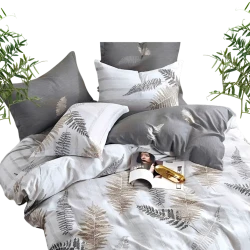 Комплект постельного белья Narlı Exclusive Narlı 000778, пододеяльник 200x220 см, простыня 240x260 см, 2 шт наволочки 50x70 см, двуспальный, хлопок, разноцветный