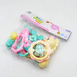 Набор погремушек toys_160, разноцветный, 3+ мес Набор погремушек toys_160, разноцветный, 3+ мес