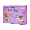 Набор для рисования Super Mega, 208 шт, 3+ лет Набор для рисования Super Mega, 208 шт, 3+ лет