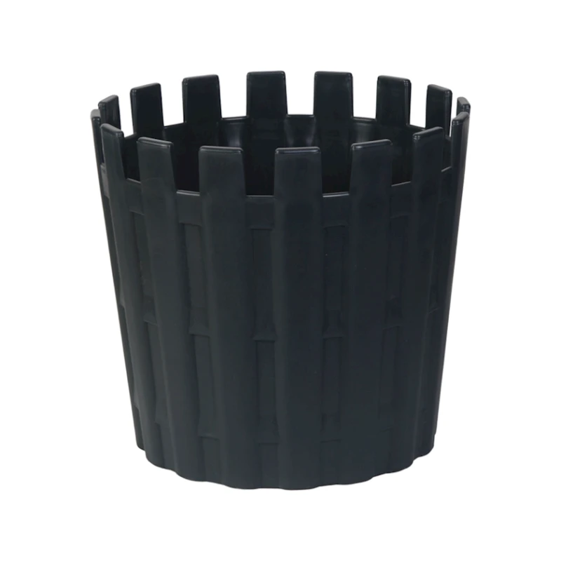 Bitkilər üçün dibçək Truva 899, antrasit, 19x19x18 sm