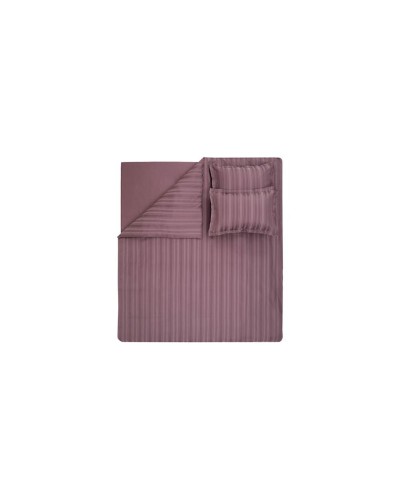Yataq dəsti Yataş Shelly, yorğan üzü 200x220 sm, mələfə 260x240 sm, yastıq üzü 50х70 sm (2 əd), ikinəfərlik, bambuk/pambıq, tünd qırmızı