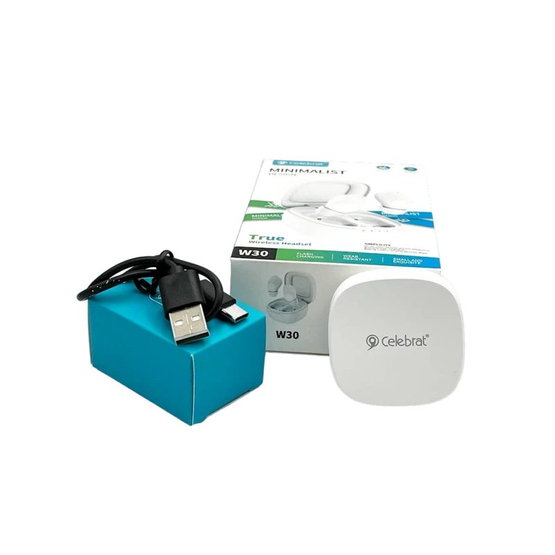 Simsiz qulaqlıq Celebrat W30 White Simsiz qulaqlıq Celebrat W30 White