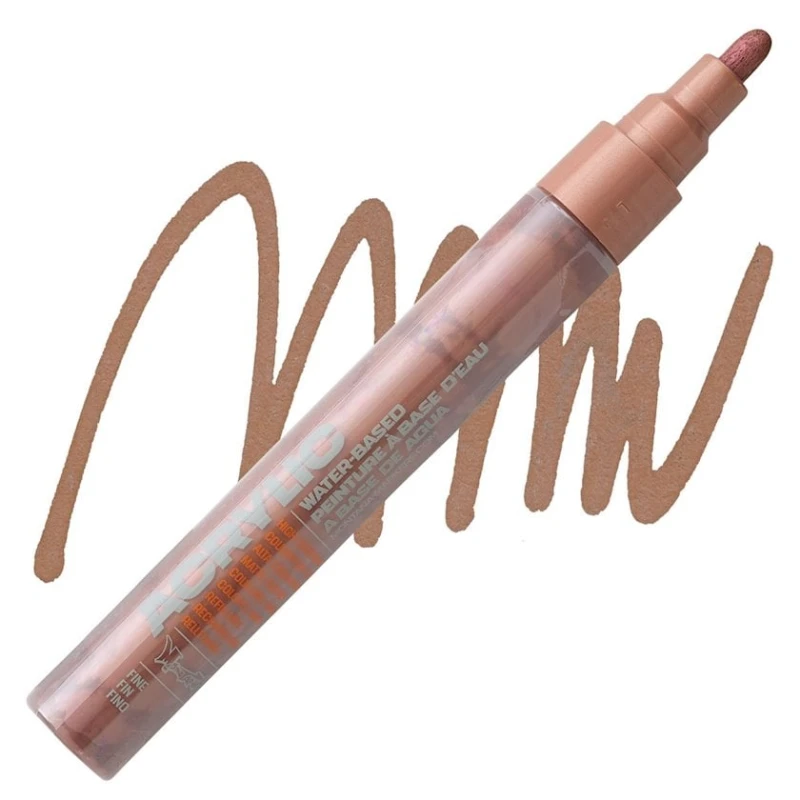 Акриловый маркер Montana Acrylic Fine Marker, Copper Matt