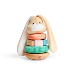 Пирамидка Hape Bunny Stacker, 5 шт, разноцветный Пирамидка Hape Bunny Stacker, 5 шт, разноцветный