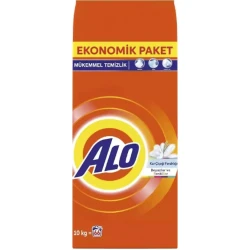 Yuyucu toz Alo, istənilən növ çamaşır üçün, avtomat, 10 kq