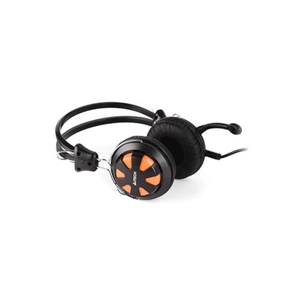 Наушники-гарнитура A4Tech HS-28 Orange