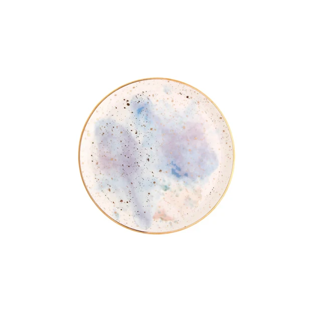 Boşqab Porland Cosmos Desen4, 17 sm, farfor, rəngbərəng