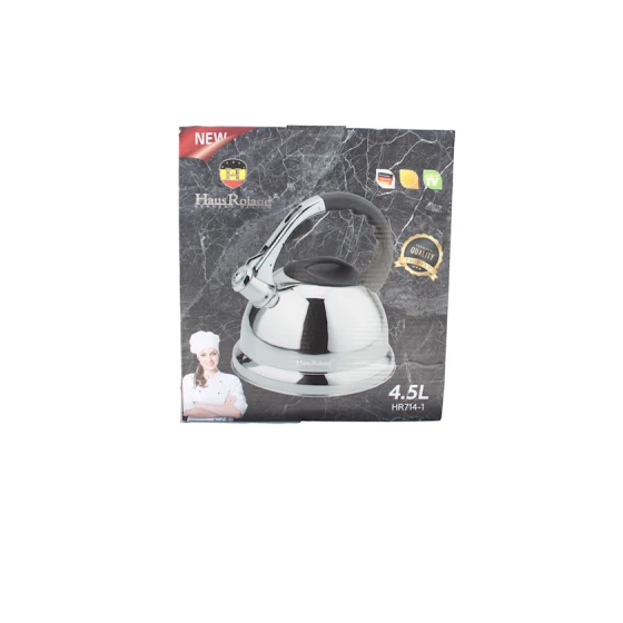 Чайник HausRoland хром/нержавеющая сталь, серебристый, 4.5 л Чайник HausRoland хром/нержавеющая сталь, серебристый, 4.5 л