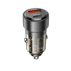 Автомобильное зарядное устройство Borofone BZ20 Black