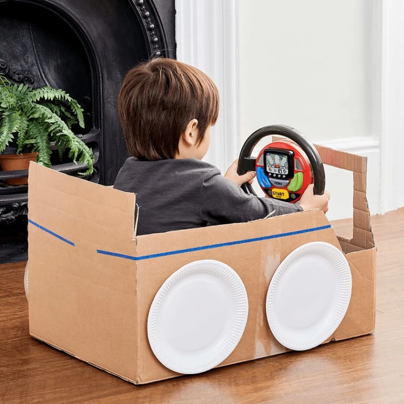 Uşaqlar üçün sükan Casdon Sat Nav, plastik, rəngbərəng, 3+ yaş