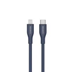Кабель USB Canyon CLNM60 Type-C - Lightning 60W 1m Blue (CNS-CLNM60SC10DB)