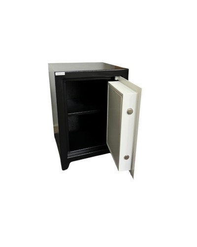 Ofis və mebel seyfi, açarlı və elektron kodlu kilid ilə, qara, 65x45 - GM_3910006