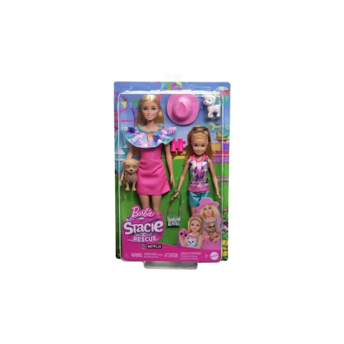 Игровой набор Mattel Barbie and Stacie to the Rescue HRM09, 3+ лет Игровой набор Mattel Barbie and Stacie to the Rescue HRM09, 3+ лет