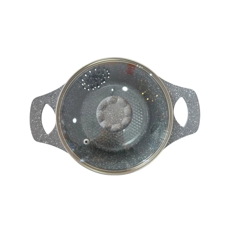 Набор кастрюль Unique ZGH_00087, гранит, серый, 10 предметов Набор кастрюль Unique ZGH_00087, гранит, серый, 10 предметов