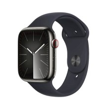 Ağıllı saat Apple Watch 9 45 mm Midnight Sport Band (MRMW3HN/A)
