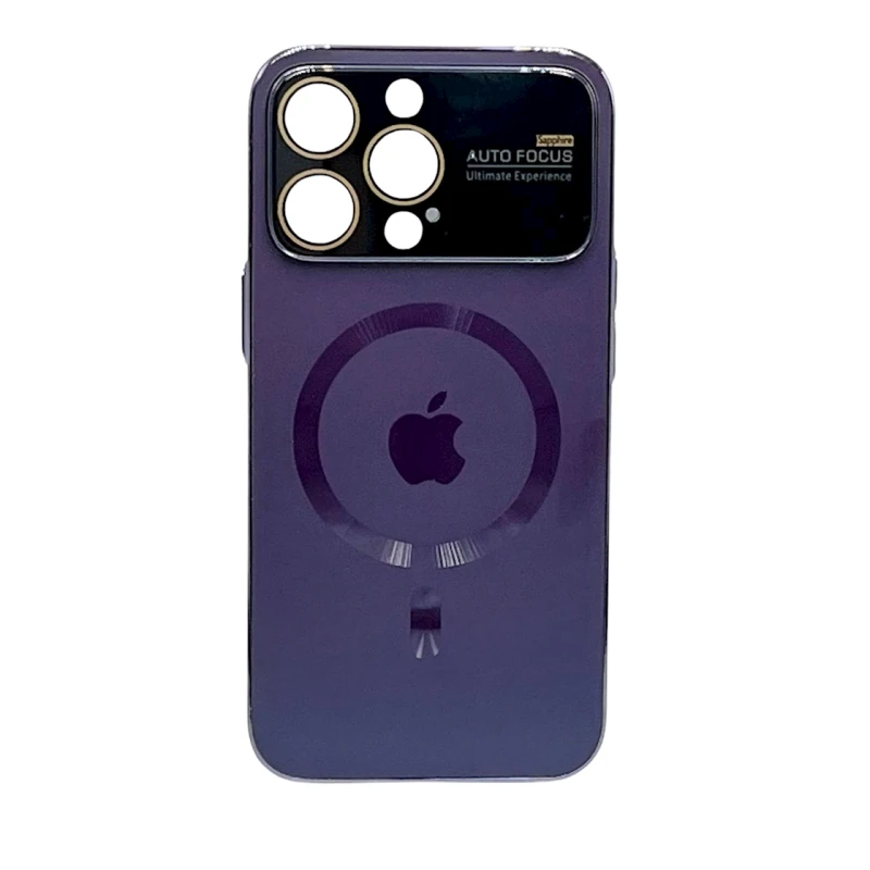 Чехол Auto Focus Slim Magsafe PC для Apple iPhone 13 Pro Deep Purple