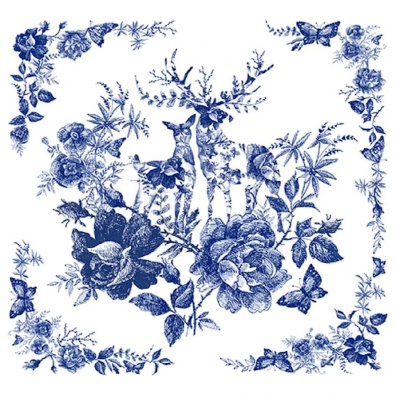 Рисовая бумага для декупажа Cadence 30x30, K-001 Рисовая бумага для декупажа Cadence 30x30, K-001