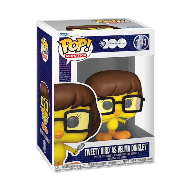Фигурка Funko Pop! Warner Brothers Animation Tweety Bird as Velma Dinkley 1243, 8 см Фигурка Funko Pop! Warner Brothers Animation Tweety Bird as Velma Dinkley 1243, 8 см