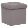 Пуфик 104, серый, 40x35x35 см Пуфик 104, серый, 40x35x35 см