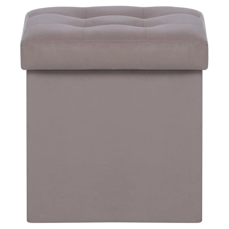 Пуфик 104, серый, 40x35x35 см Пуфик 104, серый, 40x35x35 см