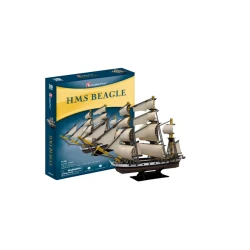 Пазл 3D CubicFun HMS Beagle T4005