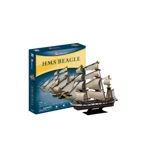 Pazl 3D CubicFun HMS Beagle T4005