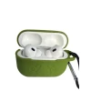 Чехол для Airpods Pro, силиконовый, зеленый
