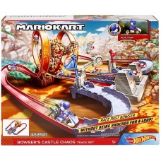 Oyun dəsti Hot Wheels Mario Kart Bowser's Castle Trackset GNM22