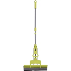 Швабра с губкой-валиком MA-GH212, зеленый, 100x33 см Швабра с губкой-валиком MA-GH212, зеленый, 100x33 см