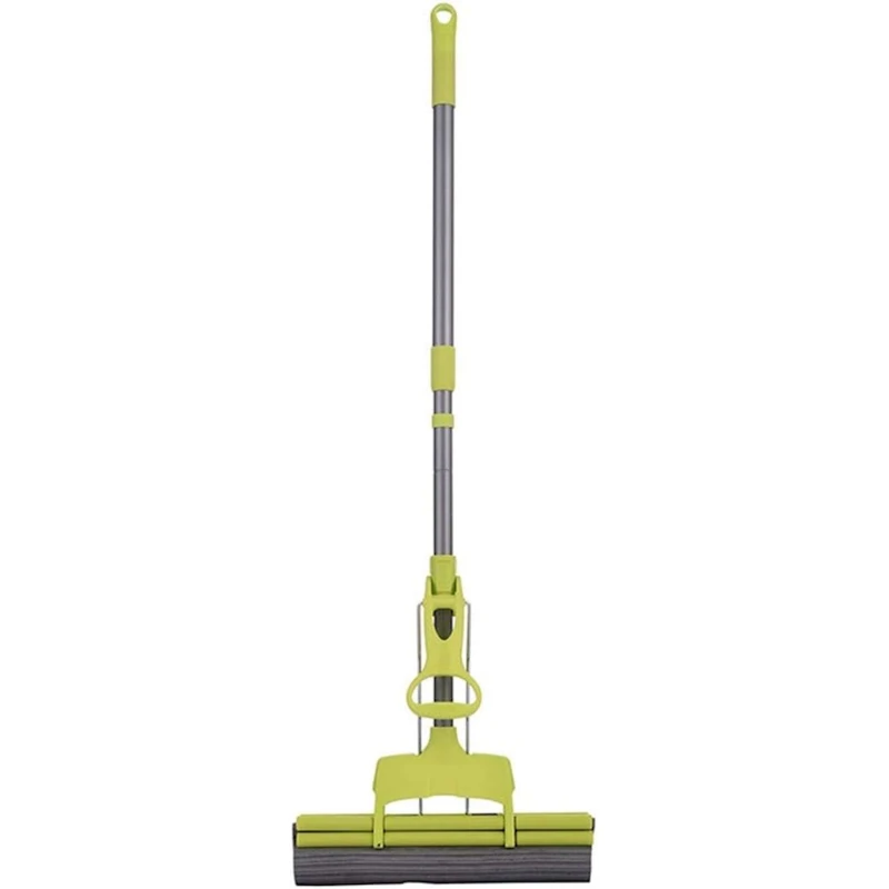 Швабра с губкой-валиком MA-GH212, зеленый, 100x33 см Швабра с губкой-валиком MA-GH212, зеленый, 100x33 см